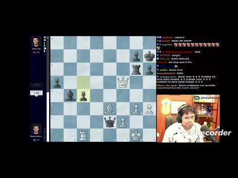 Ding Surprises Hikaru With The Move Rg6