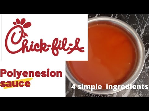 Chick-fil-A Polynesian sauce|4 simple ingredients|