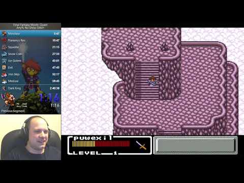 Final Fantasy Mystic Quest Speedrun (Any% No Shop Glitch) - 2:38:02