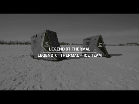 Clam LEGEND XT THERMAL Fish Trap Shelter Features & Benefits