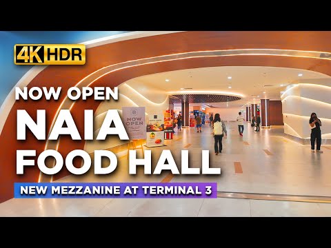 The NEW NAIA Mezzanine FOOD HALL is NOW OPEN! | Major Development Update at NAIA Terminal 3