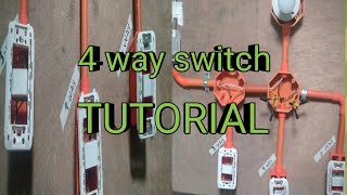 4-WAY SWITCH INSTALLATION (TAGALOG)  TUTORIAL