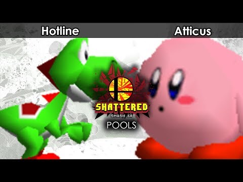 Smash 64: Hotline (Yoshi) V Atticus (Kirby/Pikachu) - Shattered 86 Tournament SSB64