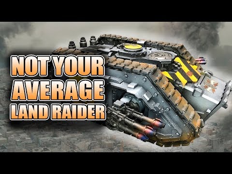 Not Your Average Land Raider: Spartan 40k Forge World Showcase