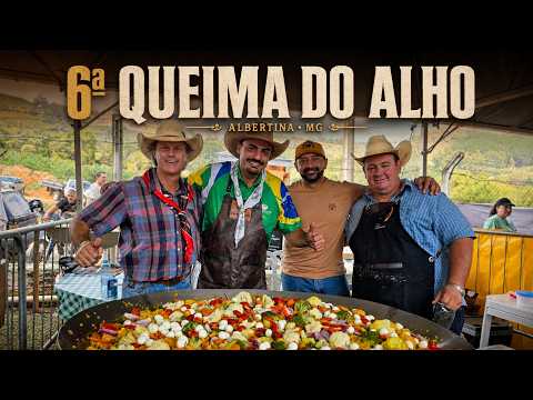 6ª Queima do Alho de Albertina | Tradição, Cultura e Solidariedade