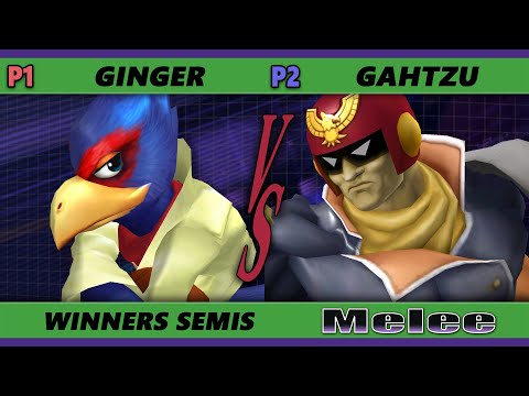 S@X 394 Online Winners Semis - Ginger (Falco) Vs. Gahtzu (Captain Falcon) Smash Melee - SSBM