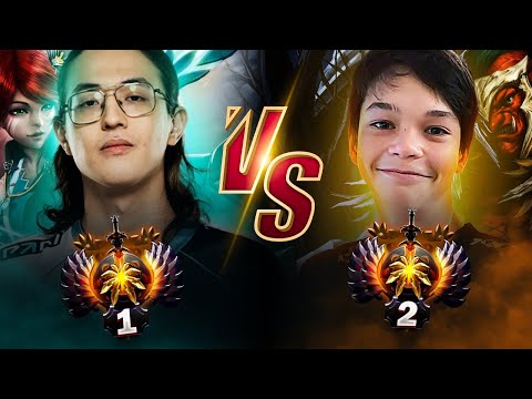 TOP 1 RANK EU vs TOP 2 RANK EU - 12.295 AVERAGE MMR GAME