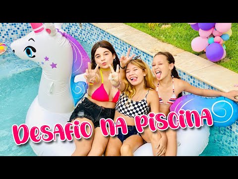 DESAFIO NA PISCINA! QUEM TRAPACIOU? Pool Challenge