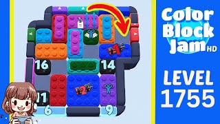 Solution du Niveau 1755 de Color Block Jam