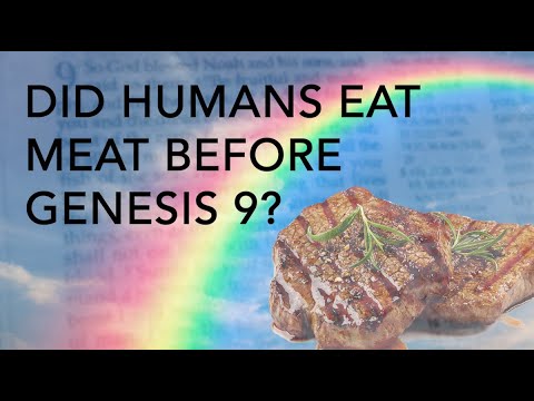 Genesis 9: Meat and Rainbows