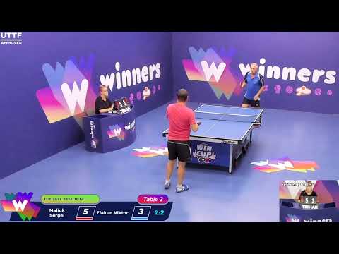 WINners CUP table 2  27.08  Maliuk Sergei - Ziakun Viktor  19:30