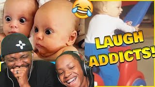 Try Not To Laugh Baby Edition! Where Are The Parents?? (Laugh Addicts Ep.23)