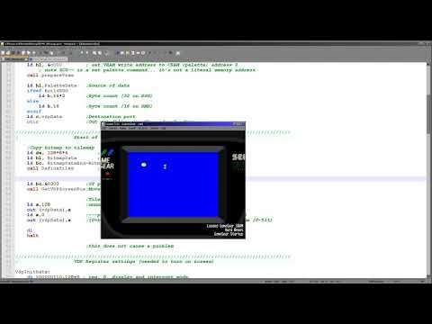 Easy Tile bitmaps on the Sega Mastersystem or GameGear - Z80 Lesson S10