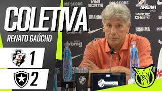 COLETIVA RENATO GAÚCHO | AO VIVO | Vasco x Botafogo - Brasileirão 2026