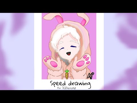 Especial de páscoa - Norman easter bunny speed drawing 🐰🖌️