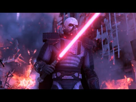 Darth Malgus Star wars Battlefront 2 Mod Gameplay