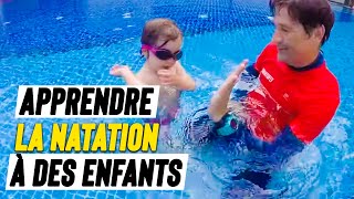 Teaching your 2-year-old child to swim