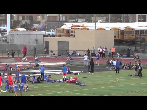 VarB 200m Heat 3 at Sunset Prelims 5-1-15 - Los Alamitos Boys