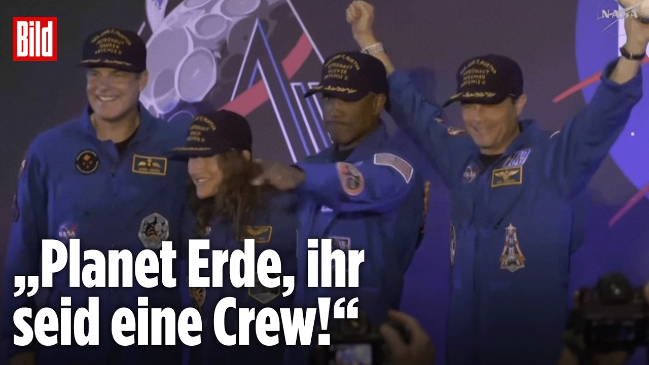 Artemis II: Die ersten Worte der Mond-Helden