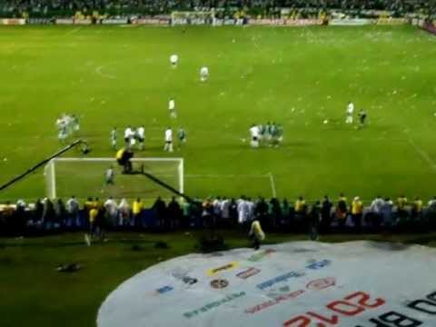 Coritiba 1x1 Palmeiras - 1º Gol / Ayrton - [Final] Copa do Brasil 2012