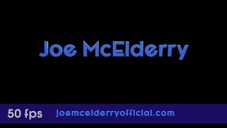 34 Joe McElderry Live - Love Is War - 50fps