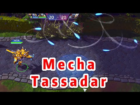 【heroes of the storm】Skins Skill effects： Mecha Tassadar