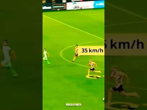 He runs 35km/hr the fastest 🤩