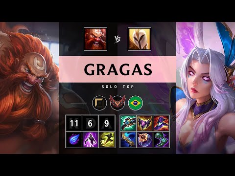 Gragas Top vs Kayle - BR Grandmaster Patch 25.15