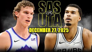 [검증마트]12월28일 샌안토니오 유타 NBA 하이라이트