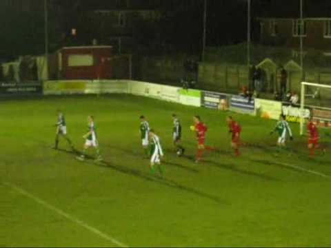 Worthing FC's goal v Leatherhead 16/2/2010
