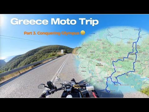 🇬🇷 Greece Moto Trip Part 3. Riding the Dream Road on a Ducati XDiavel.