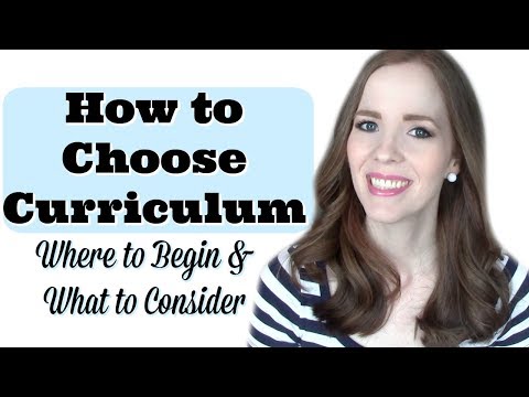HOW TO CHOOSE HOMESCHOOL CURRICULUM:  Where to Begin & What to Consider When Choosing Curriculum Video