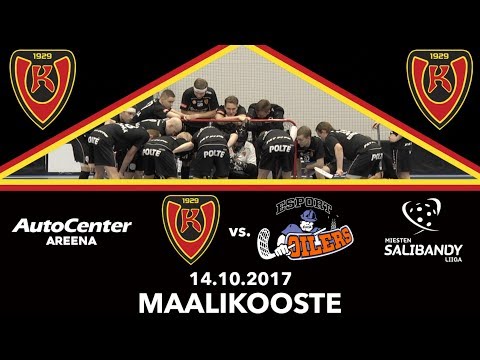 Miesten Liiga: Koovee-Oilers, 14.10.2017, Maalikooste