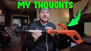 BLACK+DECKER 20V MAX String Trimmer Review