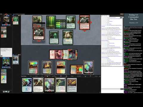 1v1 Commander - Testing with Shu Yun
