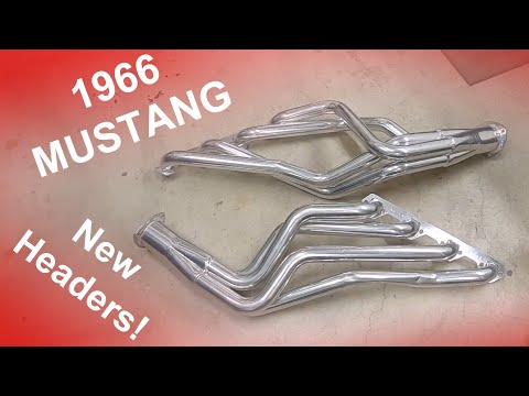 Installing Long Tube Headers in a 1966 Mustang