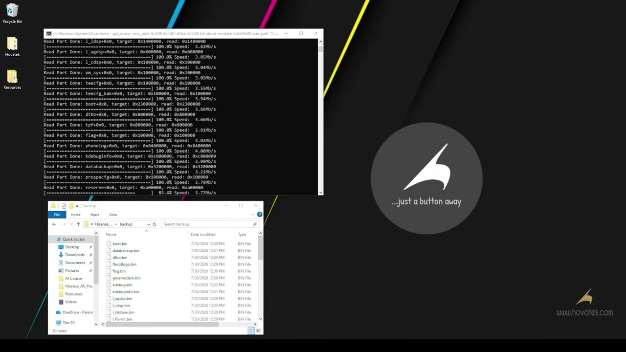 How To Backup Or Dump Unisoc Firmware Using spd_dump
