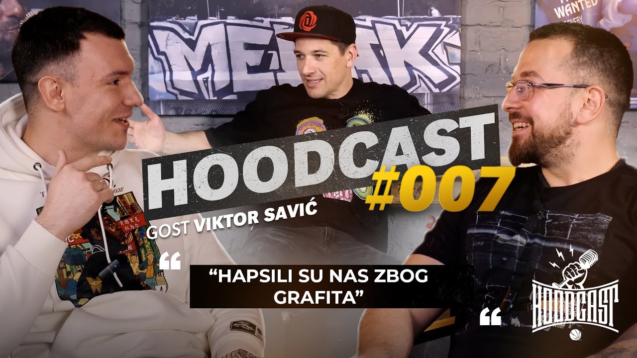 HOODCAST – Viktor Savić: Bilo je sramota u kraju pričati da ideš na glumu!