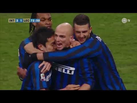 Stagione 2011/2012 - Gol di Cambiasso - Inter vs. Lecce (4:1)