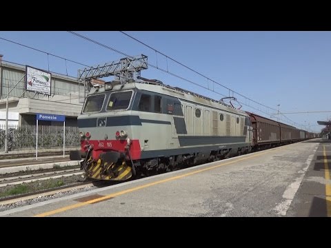 E652.003 sul MRS 51317 Lecco Maggianico - Villa San Giovanni Bolano, in transito a Pomezia