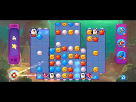 Fishdom Super Hard Level 2526 (with Double Super Lightning) @choraelmin