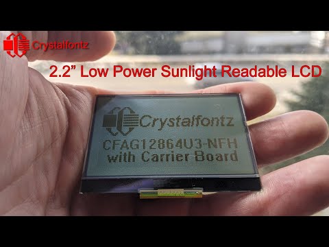 Low Power Transflective LCD Development Kit
