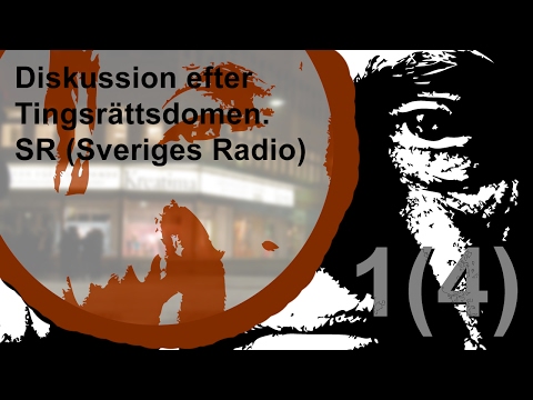 Palmemordet diskussion efter Tingsrättsdomen del 1 av 4