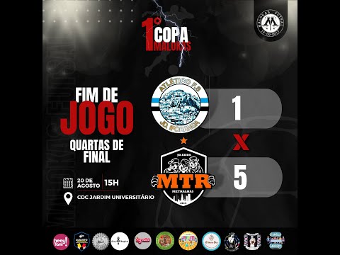 ATLÉTICO F.S X METRALHAS  |  QUARTAS DE FINAL 🏆 1° COPA MALOKAS