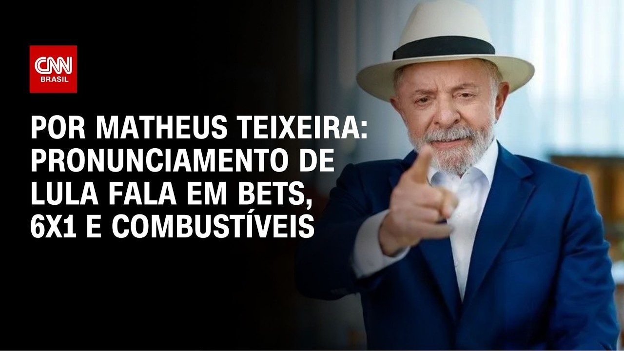 Análise: Pronunciamento de Lula fala em bets, 6x1 e combustíveis | CNN NOVO DIA