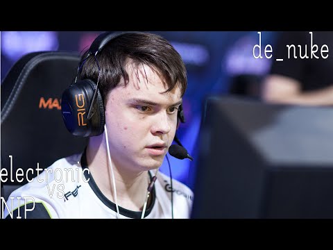 electronic vs NIP POV Demo |  electronic против NIP от первого лица de_nuke