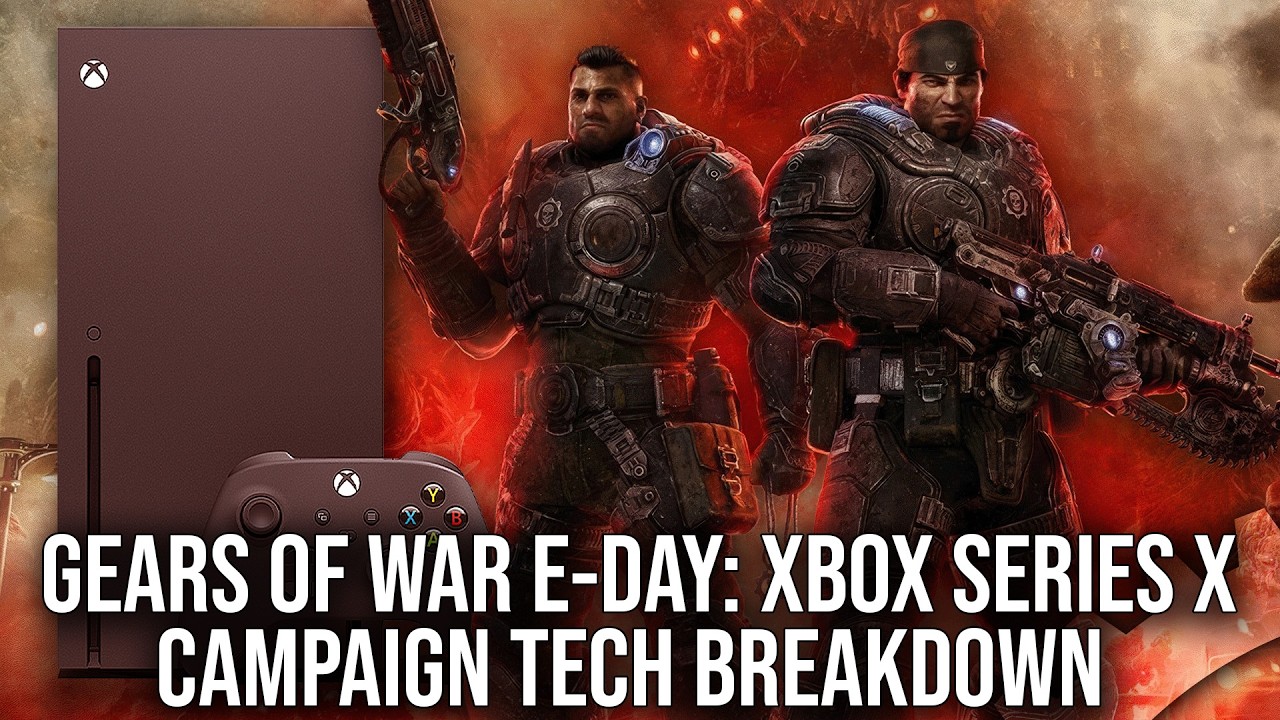 Gears of War E-Day Campaign Hands-On - The Xbox Series X Tech Breakdown