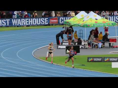 1500m U16 Women Final, 2025 Australian Athletic Championships, Perth 4/04/2025