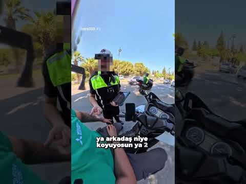 Polislere Saygılı Olalım 🙏 #foryourpage #automobile #motovolgger #smartphone  #shortvideo #motovlog