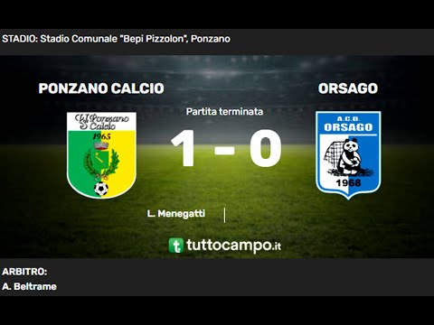 Ponzano-Orsago: 1-0
